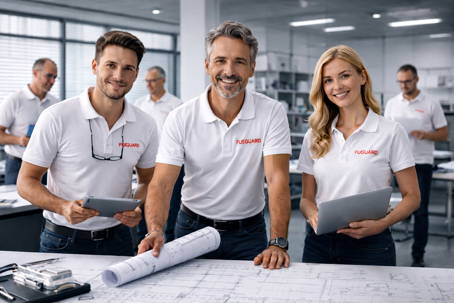 Service Engineer at Work